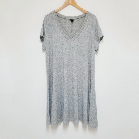 Torrid Hacci knit trapeze swing dress heather grey - Picture 3 of 10